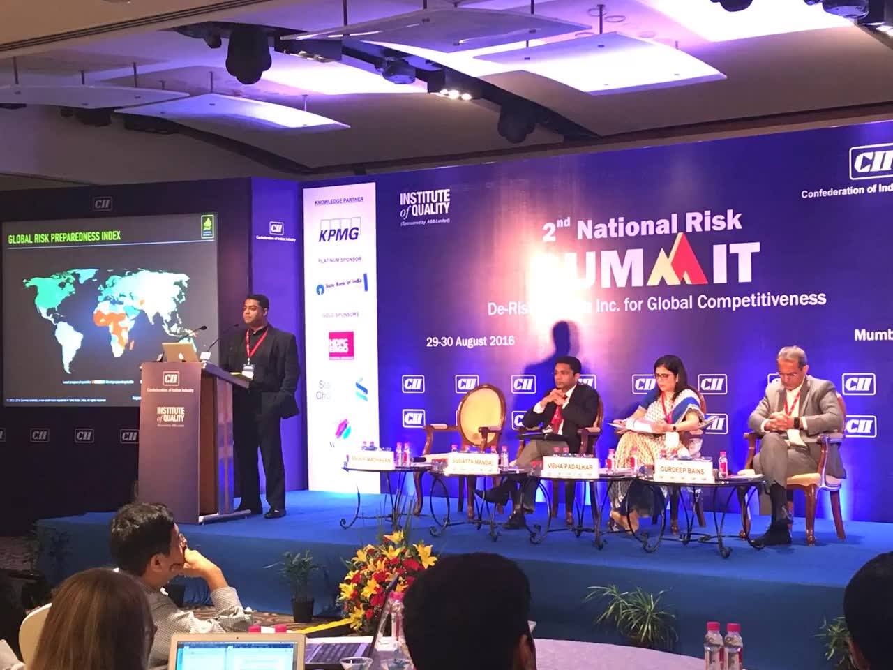 Anoop Madhavan, the founder of Survival Instincts was recently invited as a speaker to Confederation of Indian Industry (CII) Annual Risk Summit 2016. He provided an insightful lecture on risk management and how it can be used for better decision making in business operations. Mr. Madhavan discussed about various strategies organizations should adopt while dealing with risks related to their businesses such as financial loss or operational disruption due to external factors like economic downturns or natural disasters etc., His ideas were well received by all present at the summit who appreciated his knowledge and experience in this field. It is through events like these that we are able get valuable insights into managing our day to day activities more efficiently which will ultimately lead us towards success!