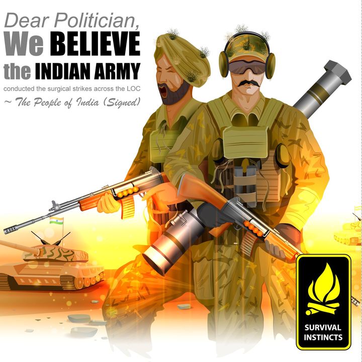The Indian Army is a symbol of strength and patriotism for the people of India. It has been used in times of peace, to protect our borders from external threats, as well as during internal conflicts. However, it should not be misused or exploited by any political force for their own gain at the expense of national security or public welfare. We urge all citizens to SHARE ON YOUR WALL if they believe that this practice must stop immediately so that we can continue trusting our army with protecting us without fear or doubt! Let's stand together against those who try to manipulate the institution which stands steadfastly behind each one of us let s show them what true unity looks like!