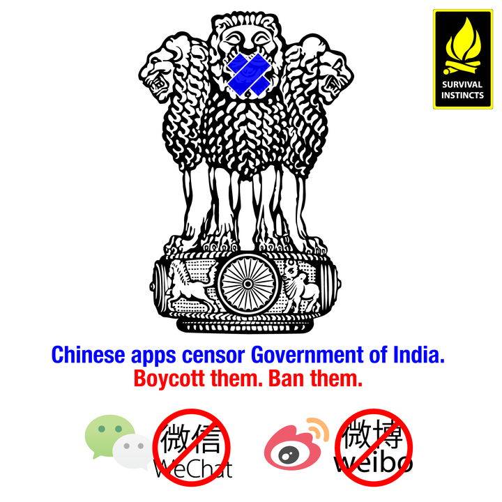 China's popular social media apps Weibo and WeChat have come under fire for censoring posts from the Indian government, as well as deleting messages posted by Prime Minister Narendra Modi. This has prompted India to call on its citizens to share their request for a ban of these Chinese applications. The censorship is seen by many Indians as an attack against freedom of speech in that country, with some even comparing it to China s own history of suppressing free expression online. It remains unclear why such drastic measures were taken but this incident serves further evidence towards increasing tensions between both countries over digital sovereignty issues.