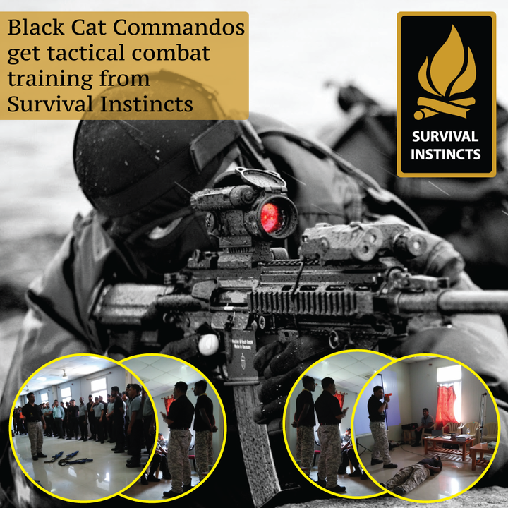 The BLACK CAT COMMANDOS NSG have benefited immensely from the tactical training offered by Survival Instincts. The specialized program has equipped them with a wealth of knowledge and skills that will help them excel in their mission to protect national security. Through this comprehensive course, they've gained an understanding of how best to respond when faced with different threats as well as strategies for dealing with hostile forces or situations. With these new abilities, the commandos are more prepared than ever before for any situation thrown at them during their service.