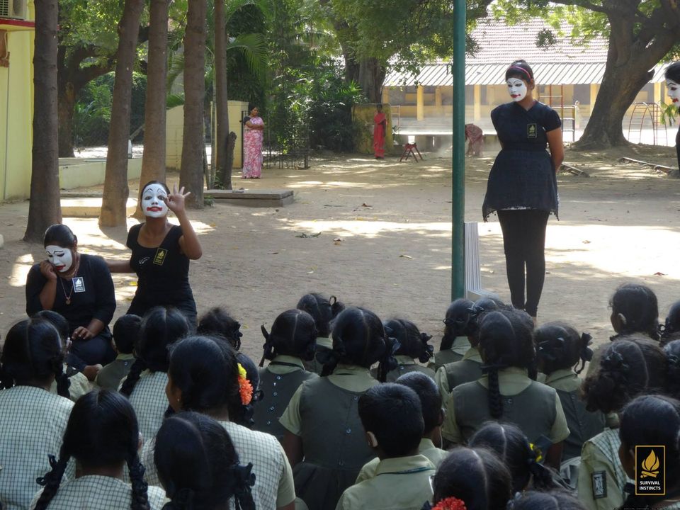 The sixth theatre performance of our awareness program on the prevention of child abuse was held at a prestigious school that provides a holistic learning environment. The students were enthralled by the act, which highlighted various aspects related to this important issue in an interactive and engaging manner. Through activities such as role play and group discussions, they got familiarized with concepts like safety tips for children, identifying signs of potential abusers etc., all while having fun! We believe that it is crucial to educate young minds about these topics so that we can work together towards creating safe spaces for them everywhere.