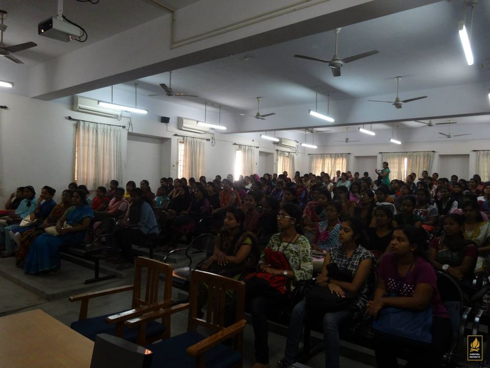 Chennai College Offers Women Safety and Self Defense Training For All Students.